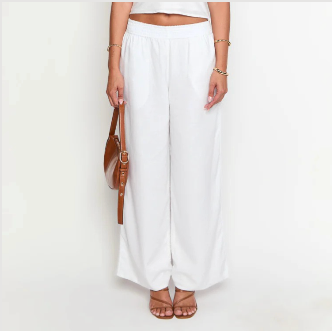 WIDE LEG LINEN PANTS FROM YOUR BOX