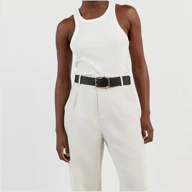 RIBBED CREAM TANK FROM YOUR BOX