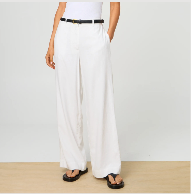 WHITE TAILORED PANTS FROM YOUR BOX